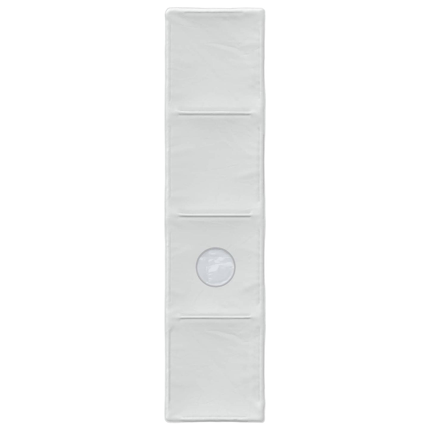 vidaXL Bed Tunnel for Kids Loft Bed 2 pcs White Polyester