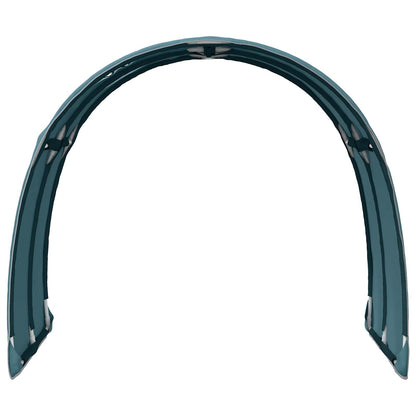 vidaXL Bed Tunnel 2 pcs Light Blue 211 x 67.5 x 2 cm Polyester