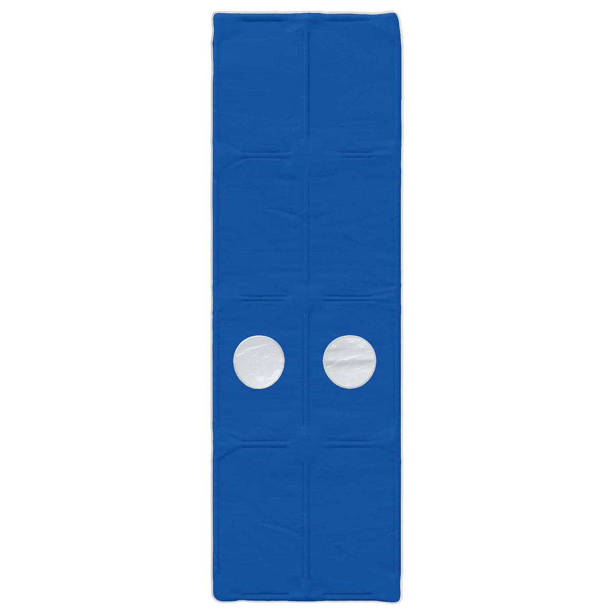 vidaXL Bed Tunnel 2 pcs Blue Polyester