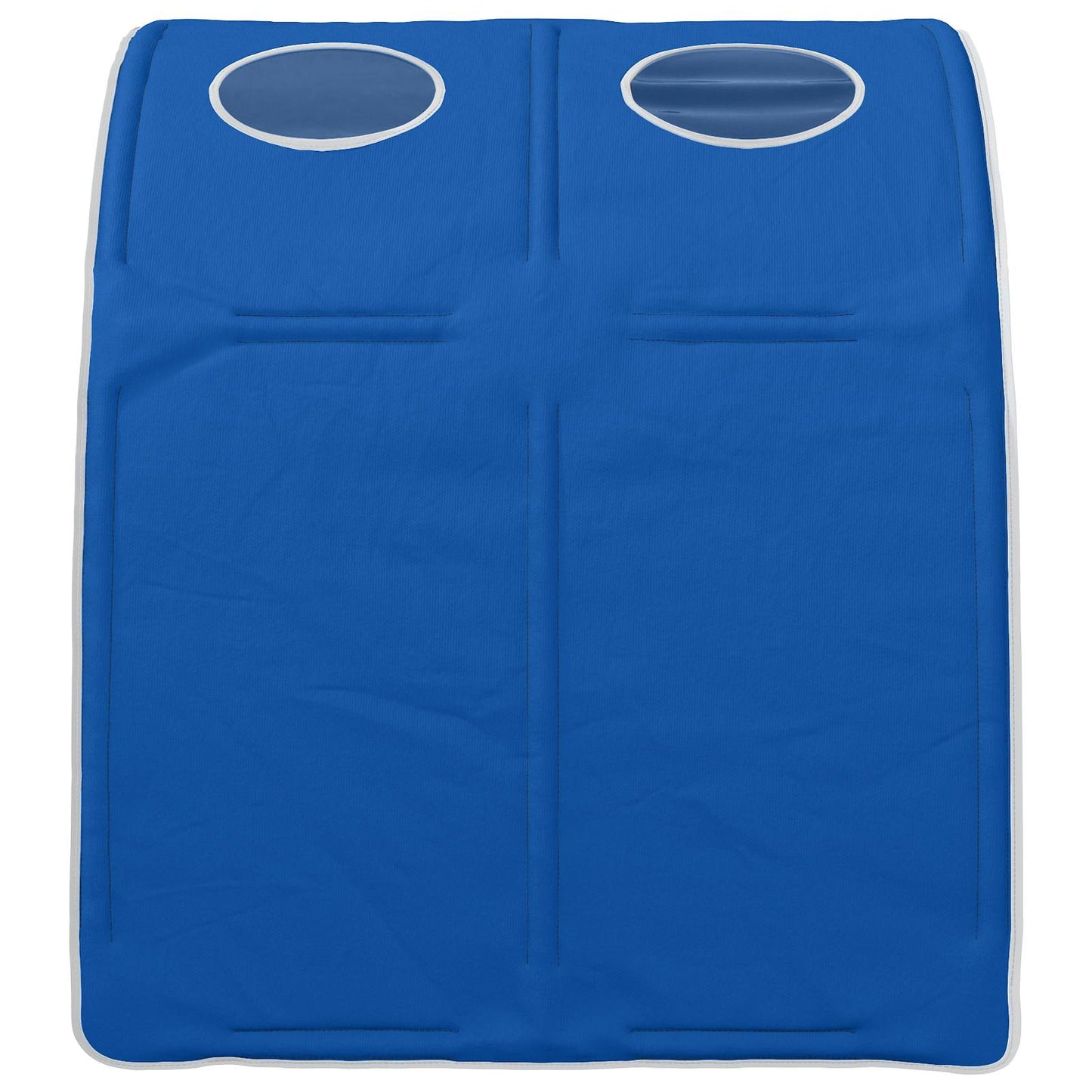 vidaXL Bed Tunnel 2 pcs Blue 211 x 67.5 x 2 cm Polyester
