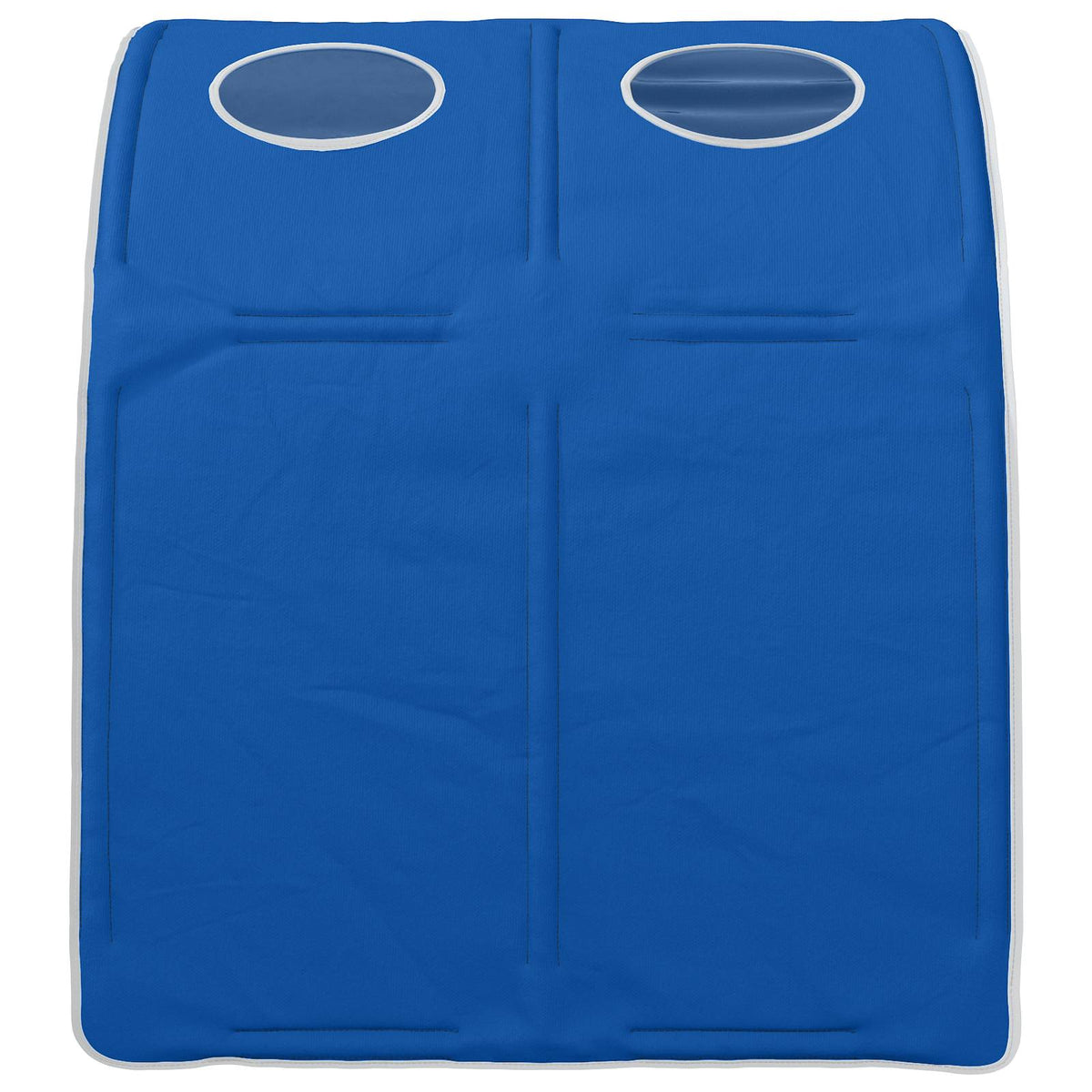 vidaXL Bed Tunnel 2 pcs Blue Polyester