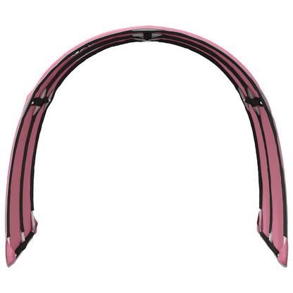 vidaXL Bed Tunnel 2 pcs Pink 211 x 67.5 x 2 cm Polyester