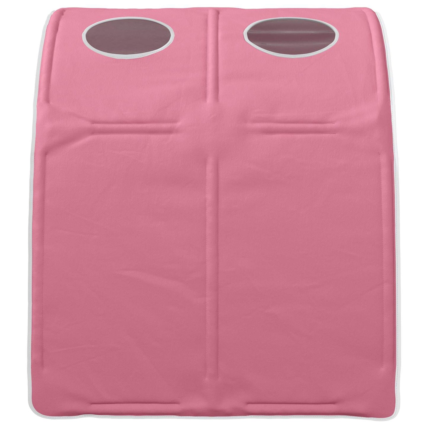 vidaXL Bed Tunnel 2 pcs Pink 211 x 67.5 x 2 cm Polyester