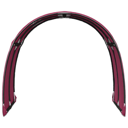 vidaXL Bed Tunnel 2 pcs Red 211 x 67.5 x 2 cm Polyester