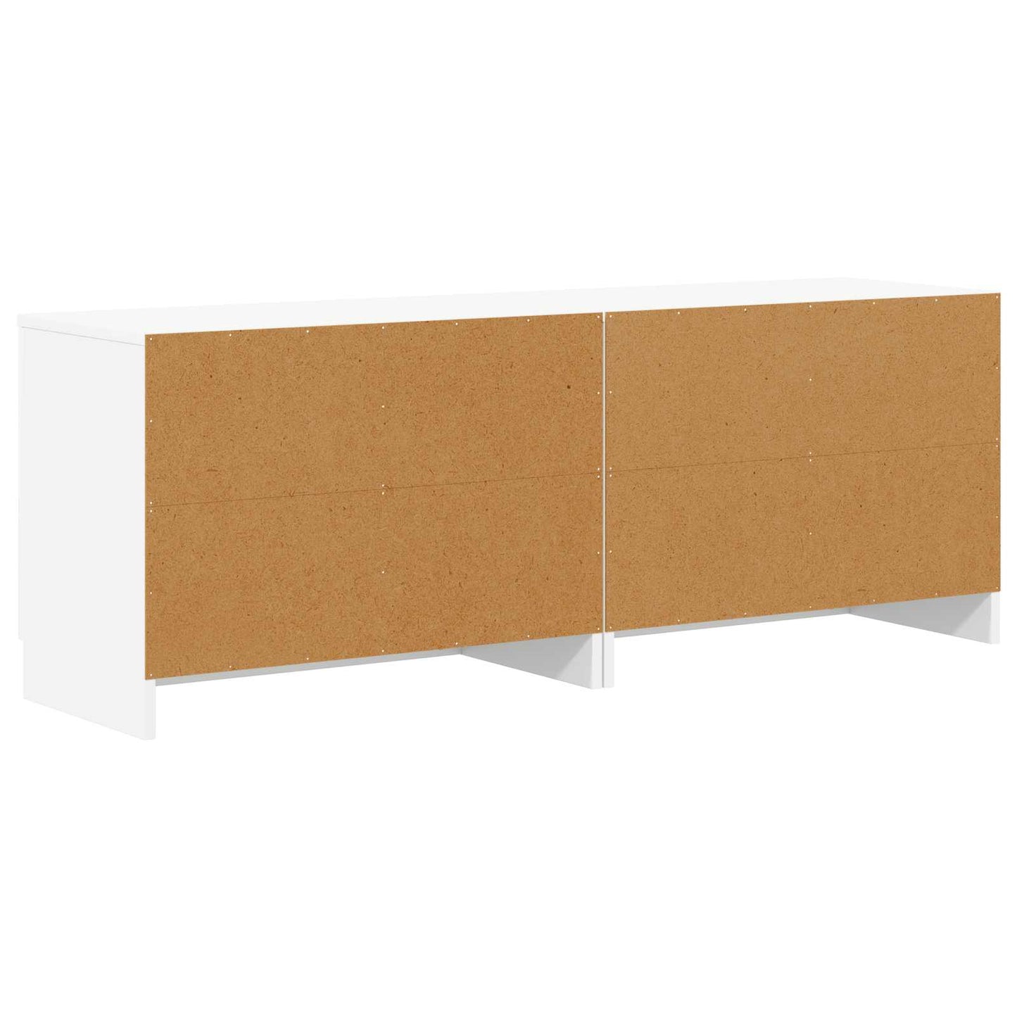 vidaXL Storage Cabinet for Loft Bed 2 pcs White 66 x 35 x 48 cm