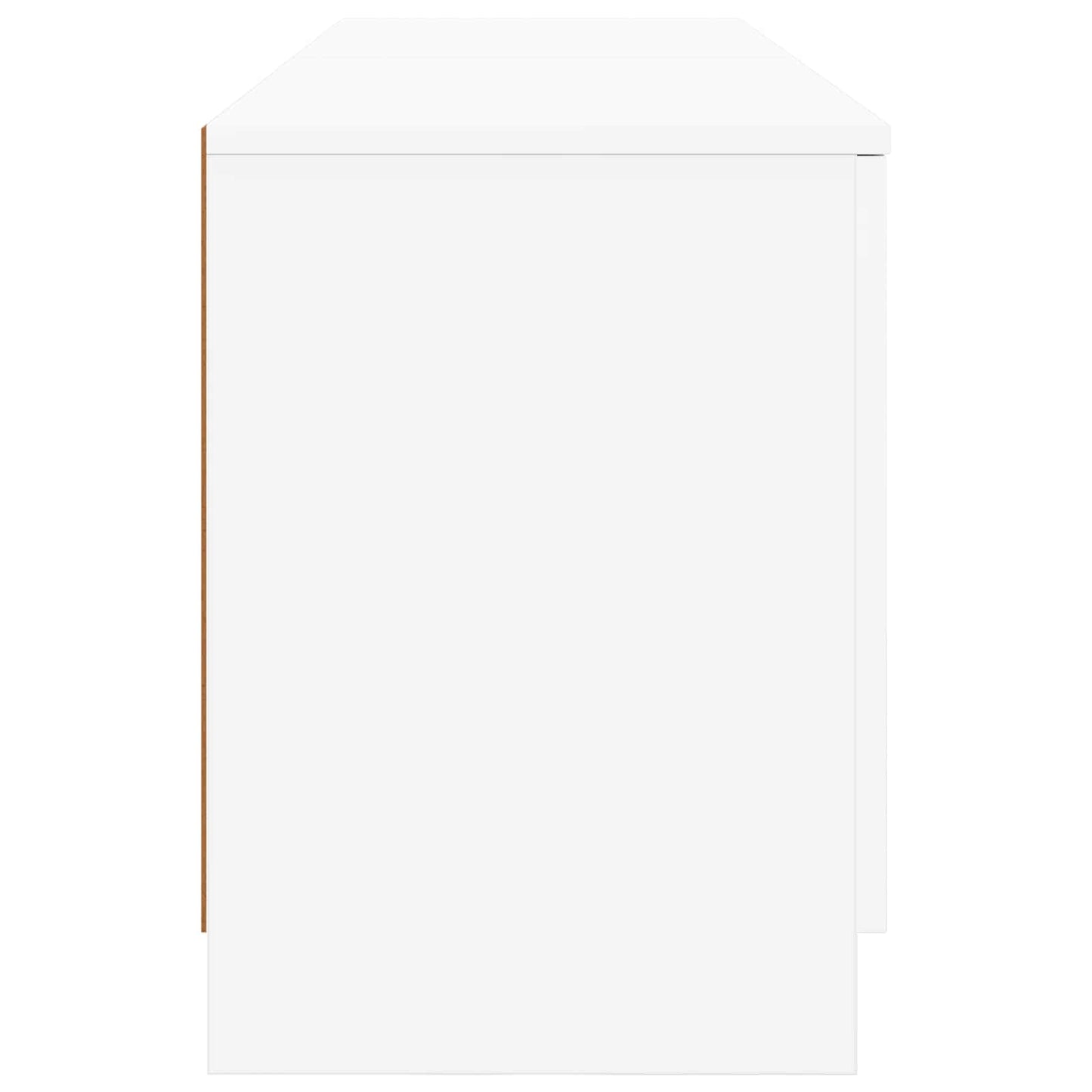 vidaXL Storage Cabinet for Loft Bed 2 pcs White 66 x 35 x 48 cm