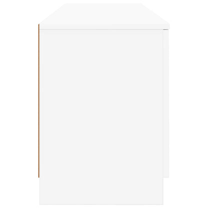 vidaXL Storage Cabinet for Loft Bed 2 pcs White 66 x 35 x 48 cm