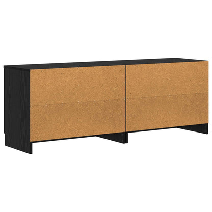 vidaXL Storage Cabinet for Loft Bed 2 pcs Black Oak 66 x 35 x 48 cm