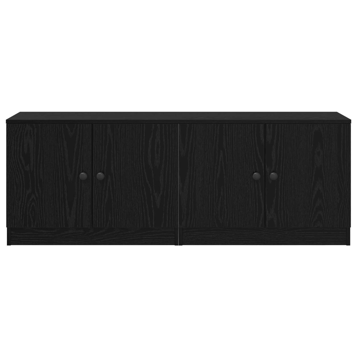 vidaXL Storage Cabinet for Loft Bed 2 pcs Black Oak 66 x 35 x 48 cm