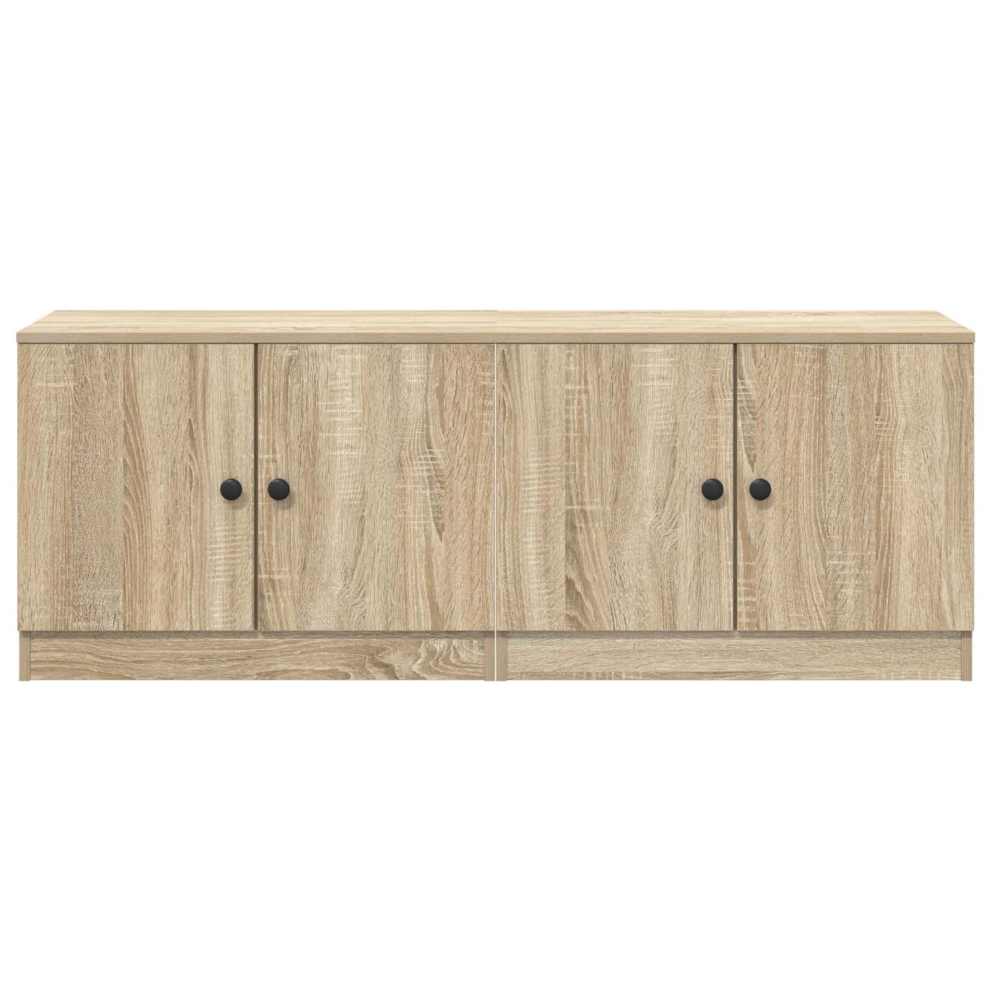 vidaXL Storage Cabinet for Loft Bed 2 pcs Sonoma Oak 66 x 35 x 48 cm