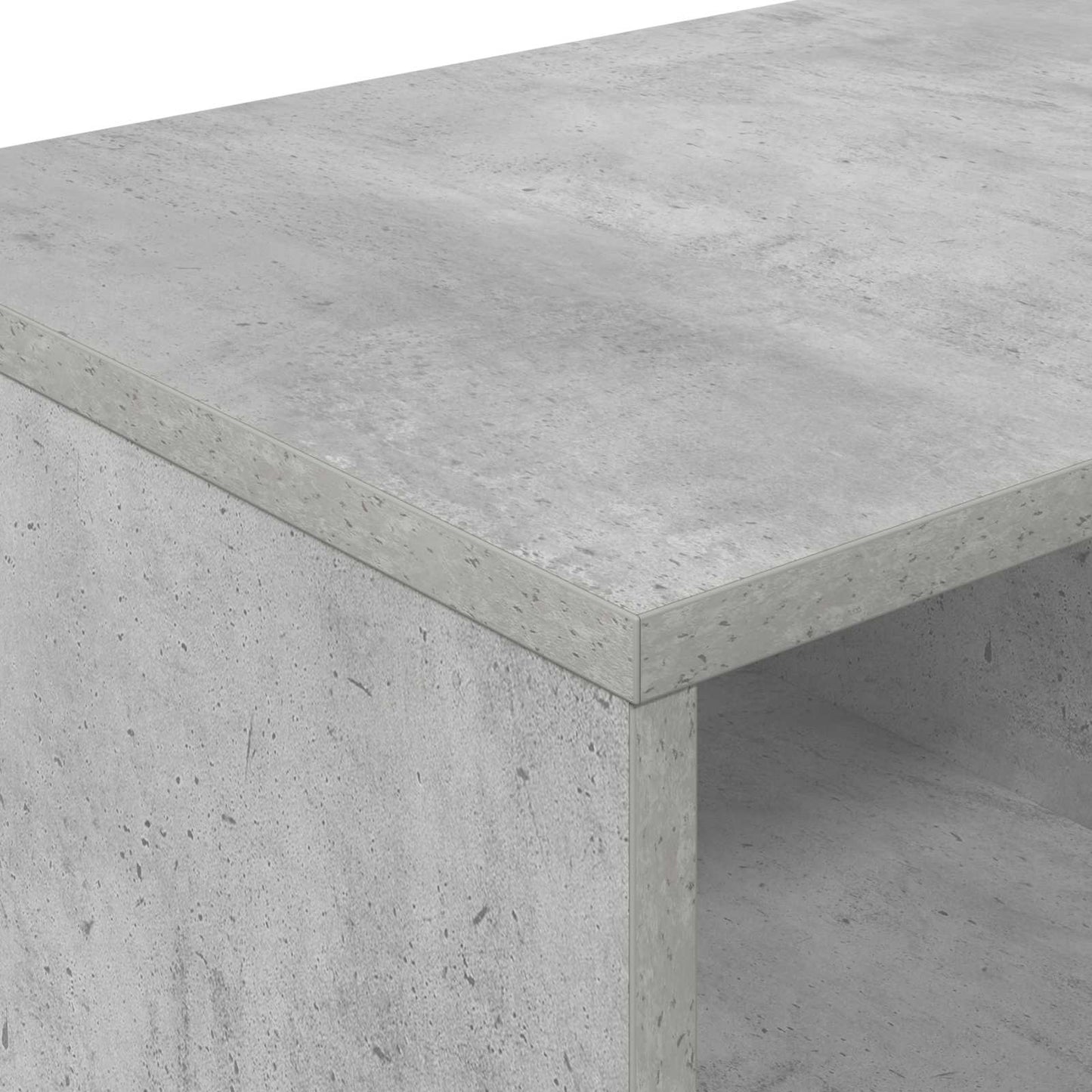 vidaXL Storage Cabinet for Loft Bed 2 pcs Concrete Grey