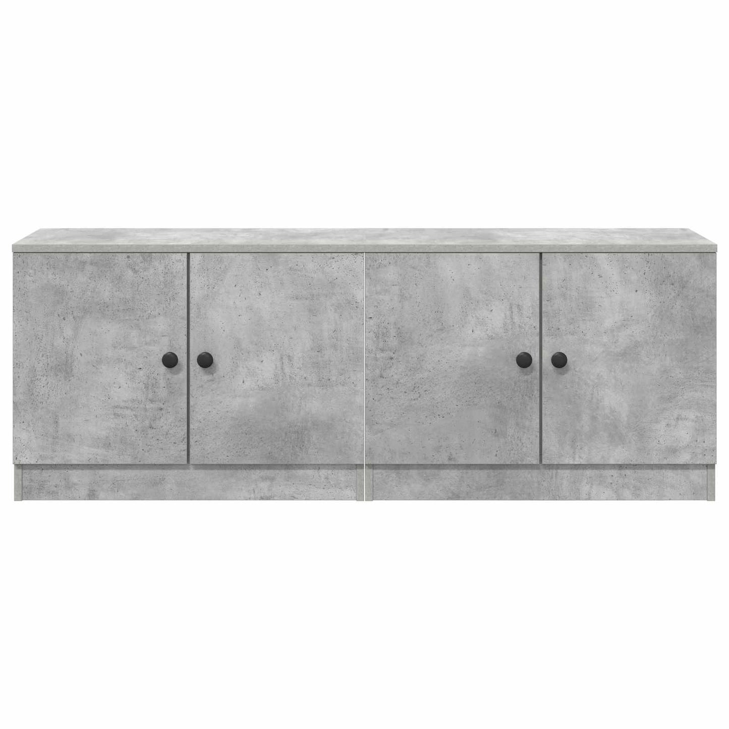 vidaXL Storage Cabinet for Loft Bed 2 pcs Concrete Grey