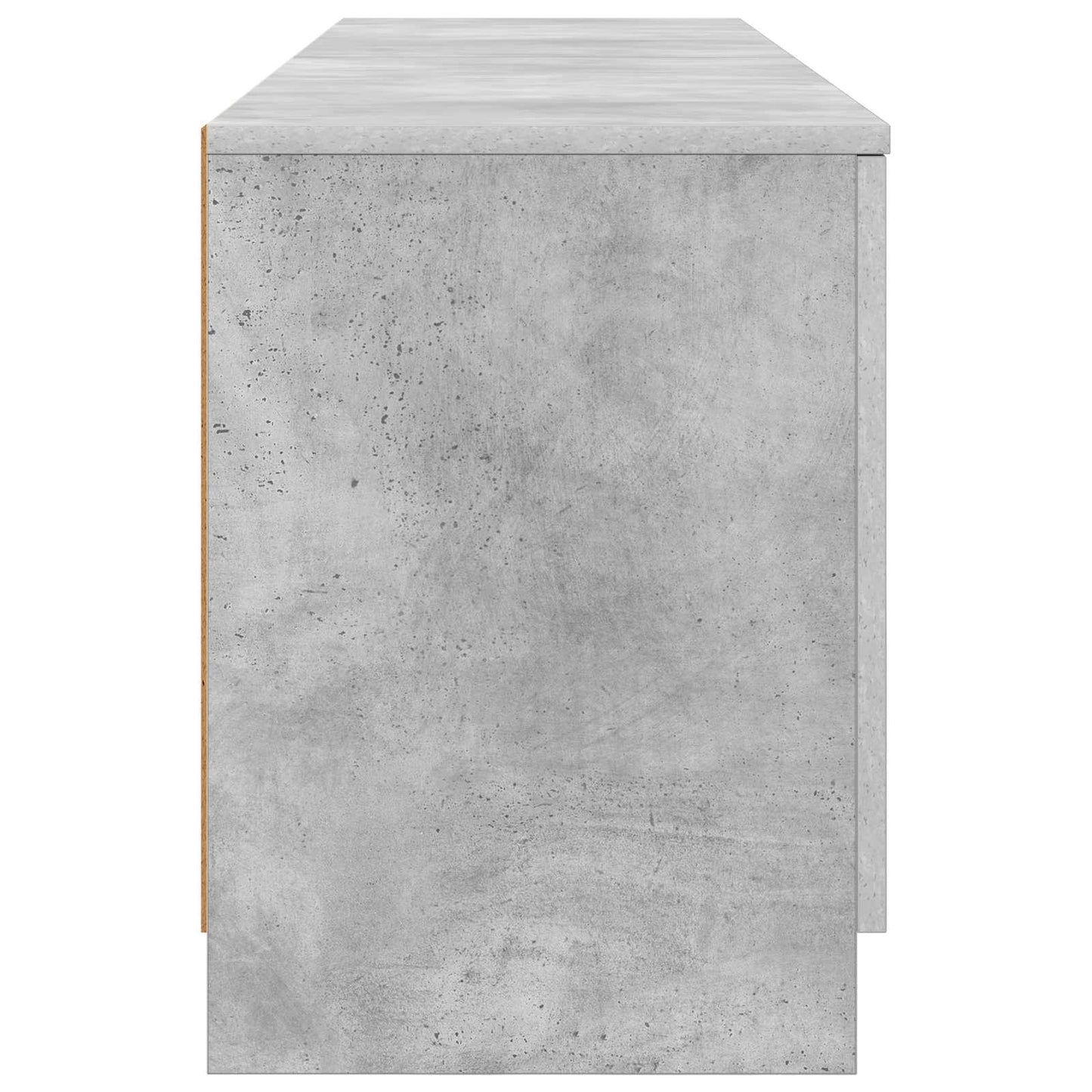 vidaXL Storage Cabinet for Loft Bed 2 pcs Concrete Grey