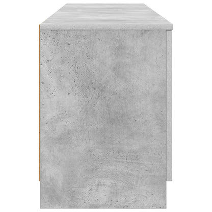 vidaXL Storage Cabinet for Loft Bed 2 pcs Concrete Grey