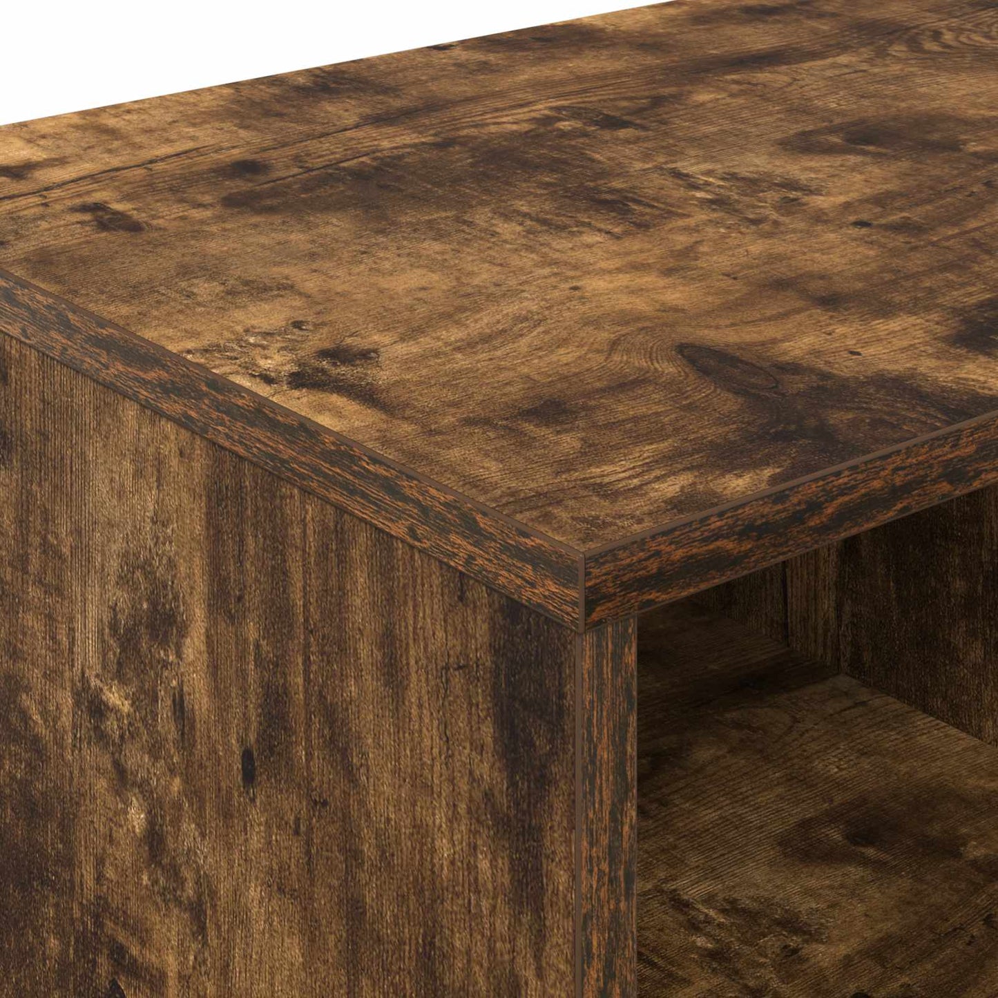 vidaXL Storage Cabinet for Loft Bed 2 pcs Smoked Oak 66 x 35 x 48 cm