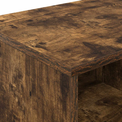 vidaXL Storage Cabinet for Loft Bed 2 pcs Smoked Oak 66 x 35 x 48 cm
