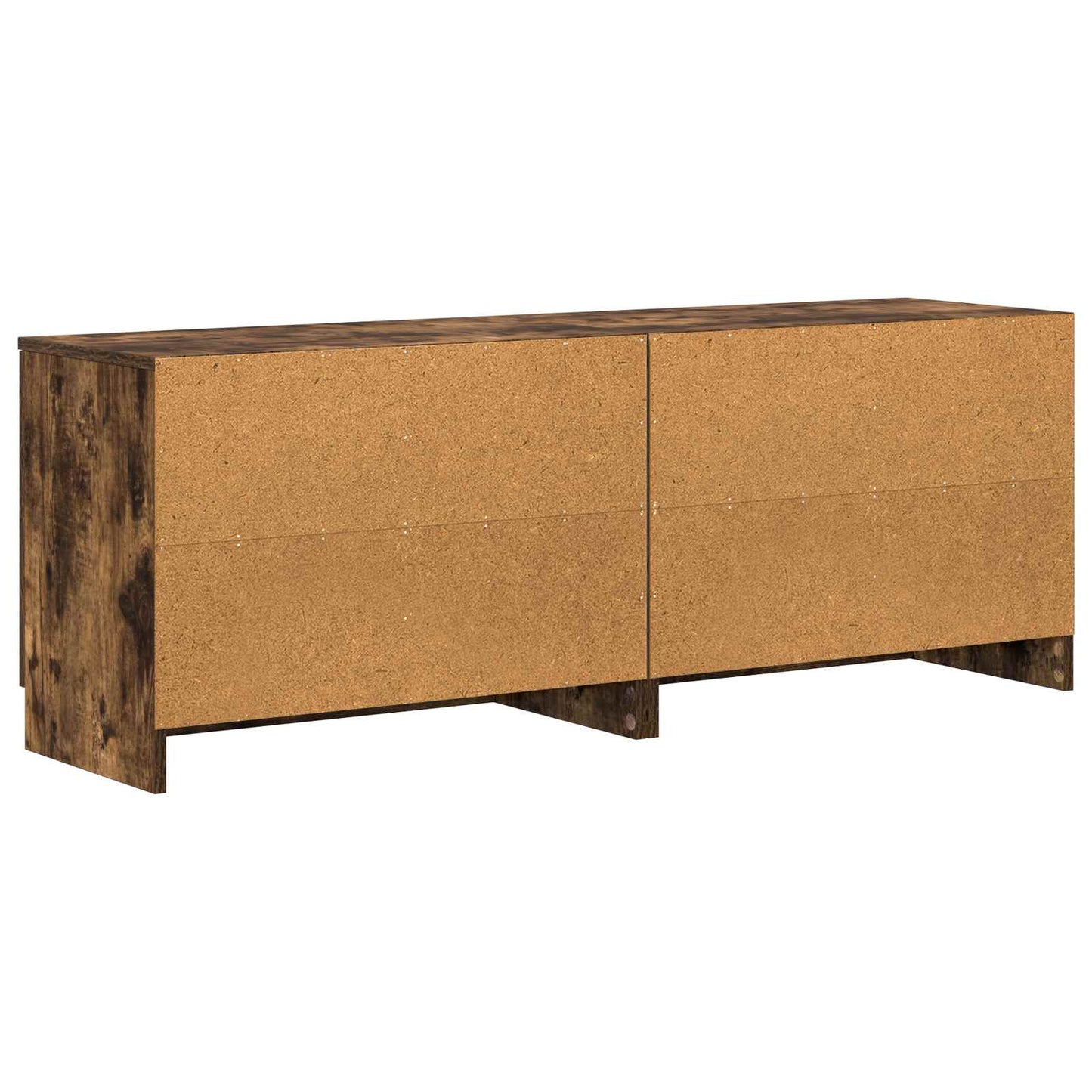 vidaXL Storage Cabinet for Loft Bed 2 pcs Smoked Oak 66 x 35 x 48 cm