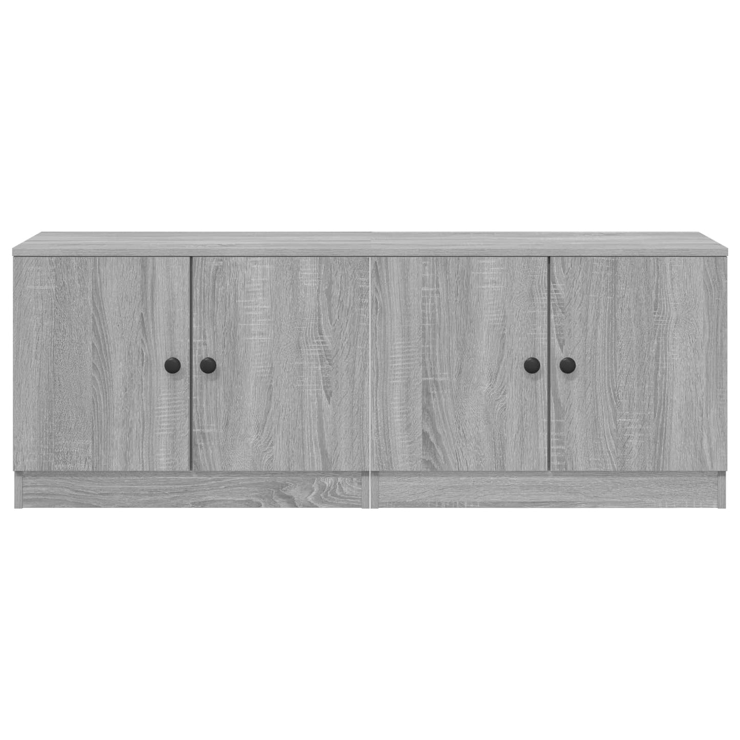 vidaXL Storage Cabinet for Loft Bed 2 pcs Grey Sonoma 66 x 35 x 48 cm