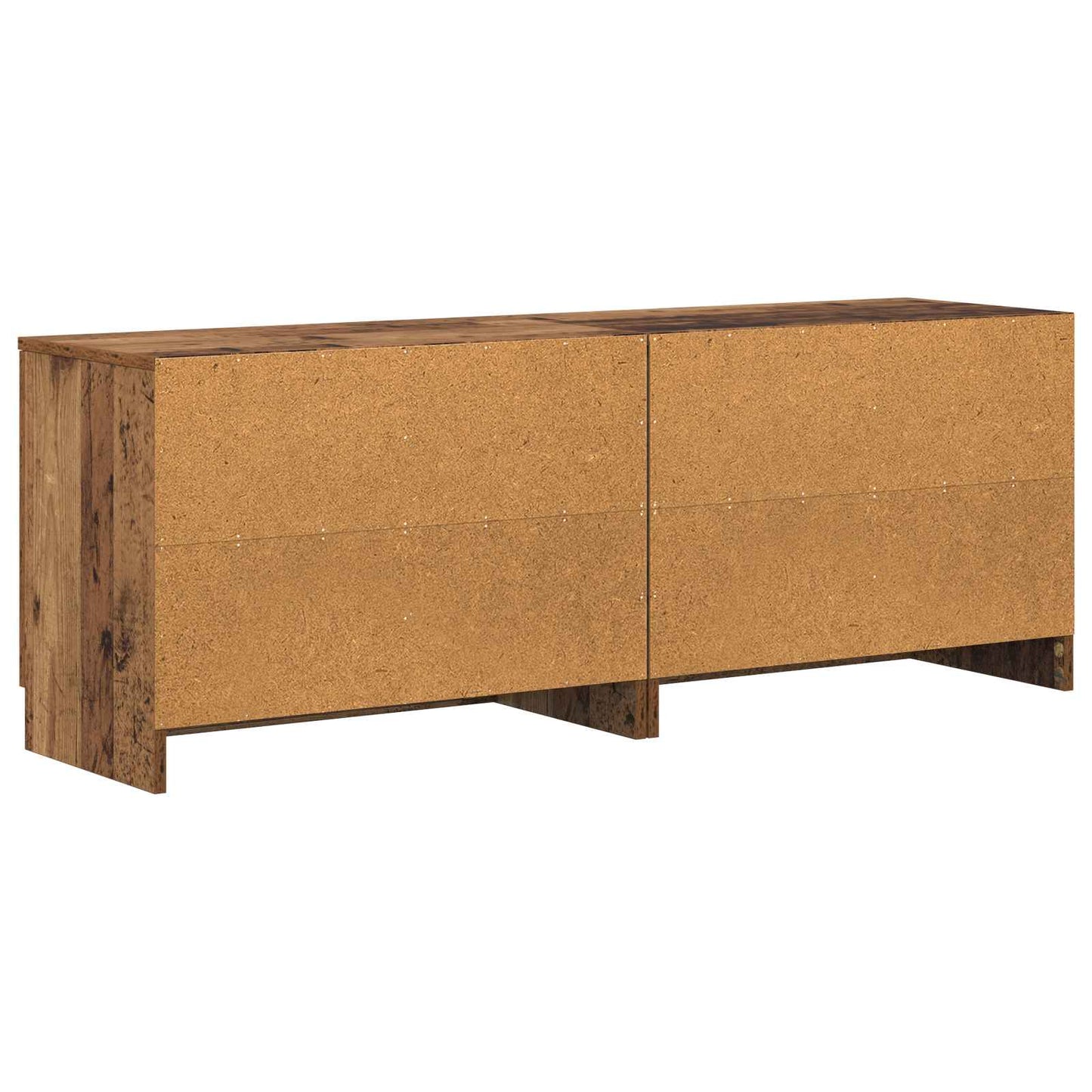 vidaXL Bed Cabinet 2 pcs Old Wood 66 x 35 x 48 cm Engineered Wood