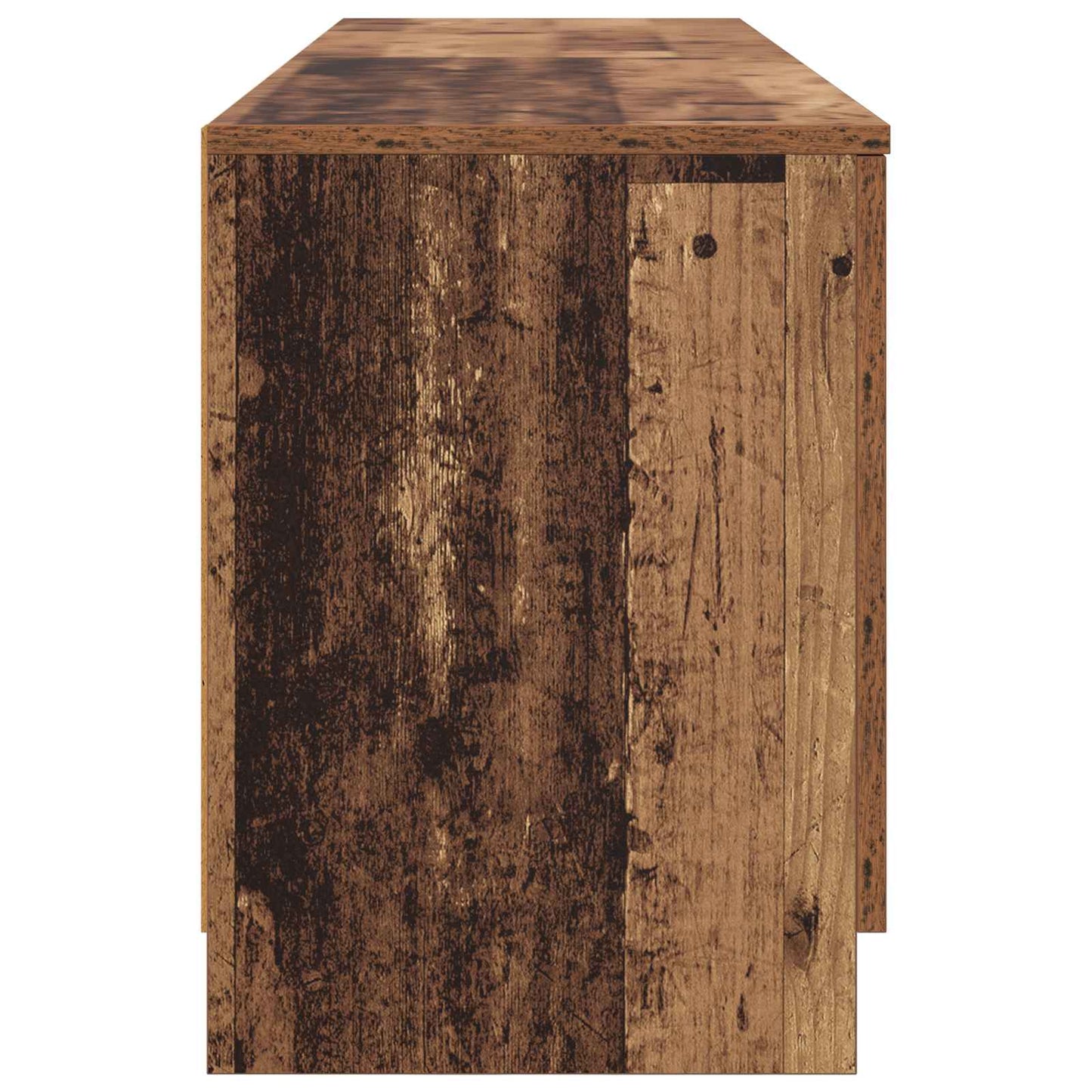 vidaXL Storage Cabinet for Loft Bed 2 pcs Old Wood 66 x 35 x 48 cm