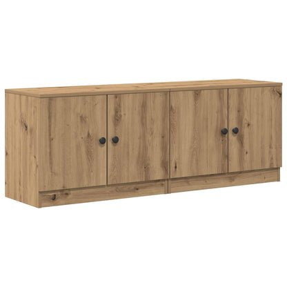 vidaXL Bed Cabinet 2 pcs Artisan Oak 66 x 35 x 48 cm Engineered Wood