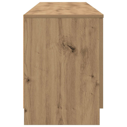 vidaXL Bed Cabinet 2 pcs Artisan Oak 66 x 35 x 48 cm Engineered Wood