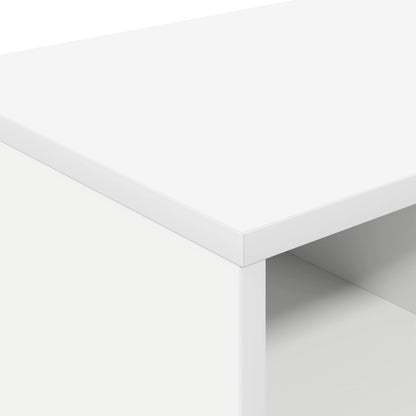 vidaXL Bed Cabinet 2 pcs White 66 x 33 x 48 cm Engineered Wood