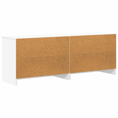 vidaXL Bed Cabinet 2 pcs White 66 x 33 x 48 cm Engineered Wood