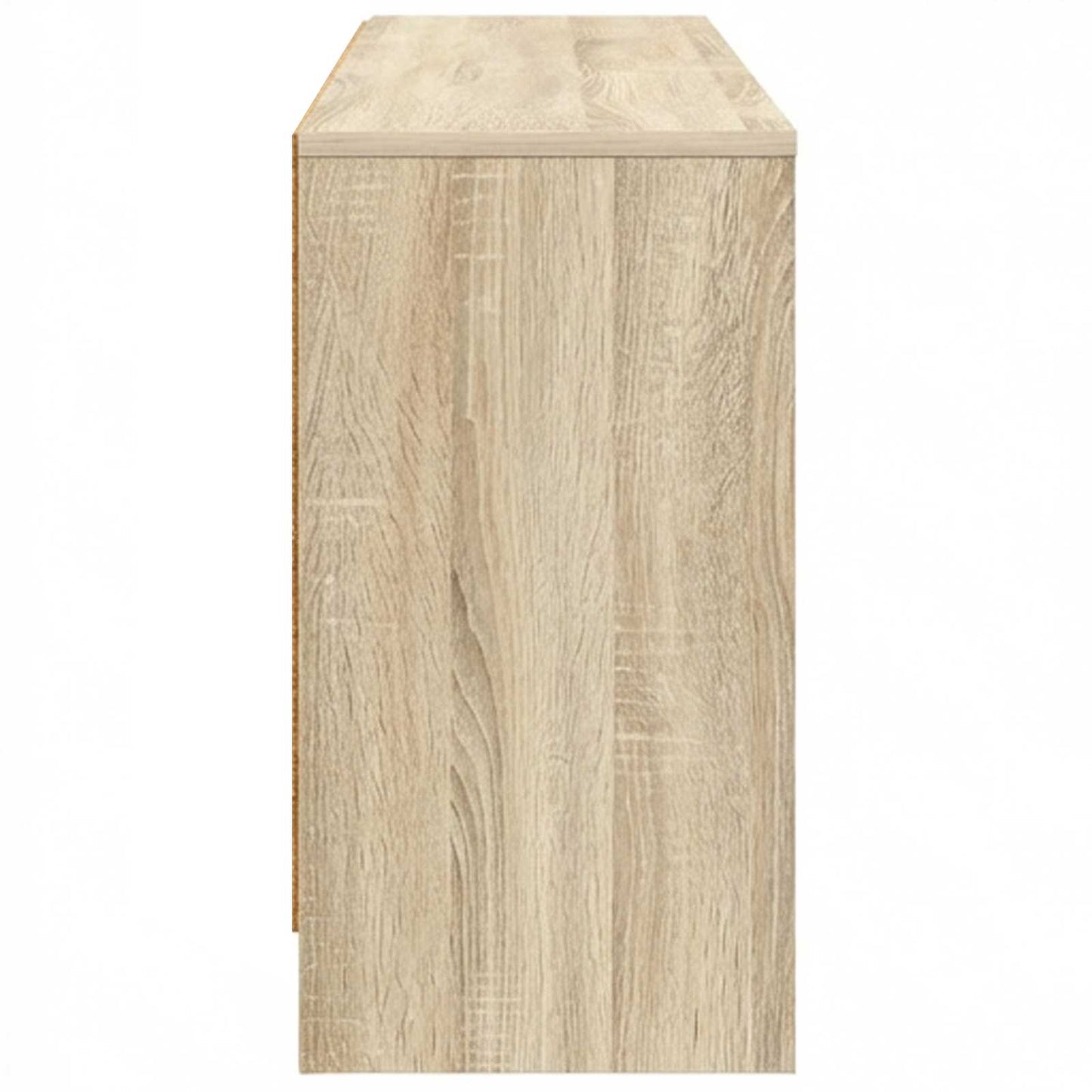 vidaXL Bed Cabinet 2 pcs Sonoma Oak 66 x 33 x 48 cm Engineered Wood