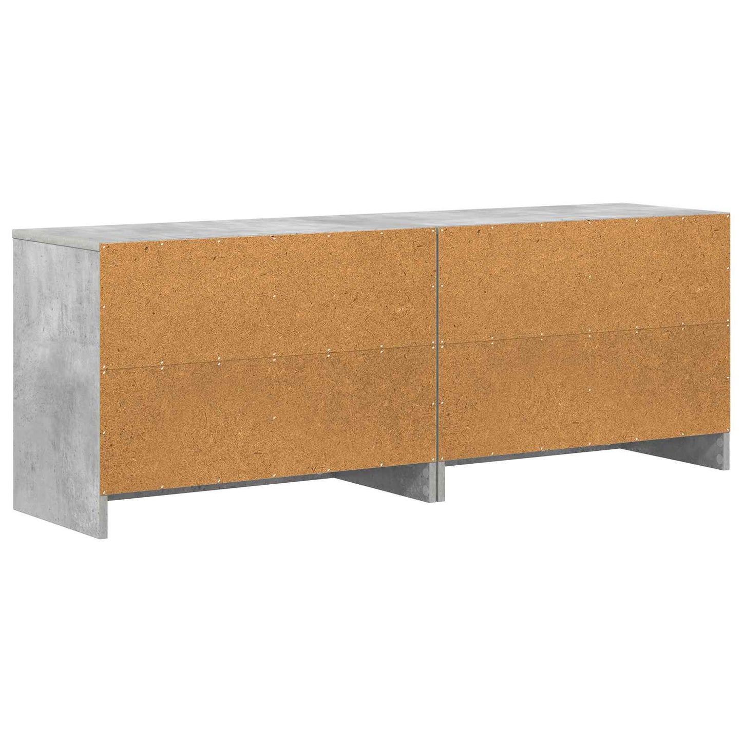 vidaXL Bed Cabinet 2 pcs Concrete Grey 66 x 33 x 48 cm Engineered Wood