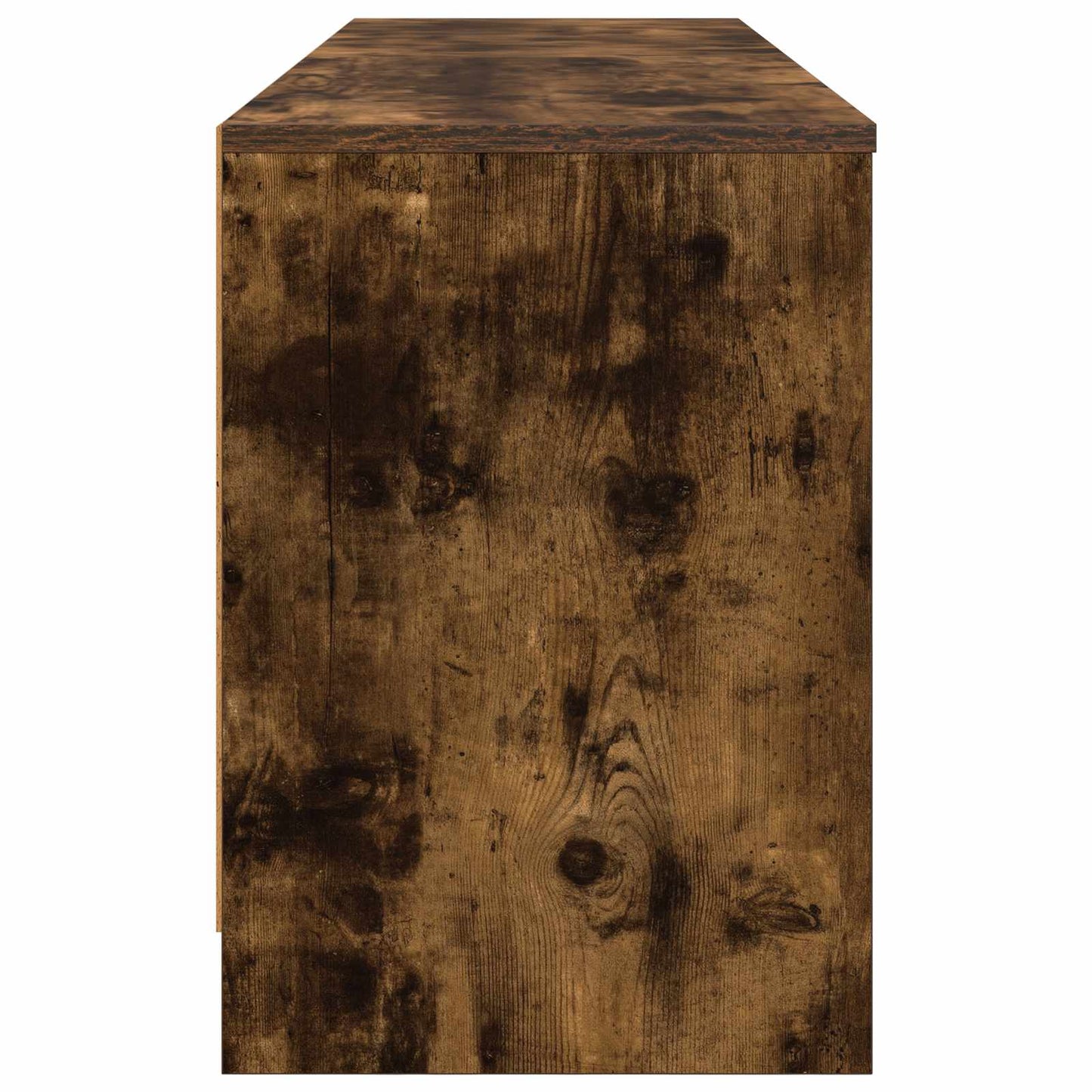 vidaXL Bed Cabinet 2 pcs Smoked Oak 66 x 33 x 48 cm Engineered Wood