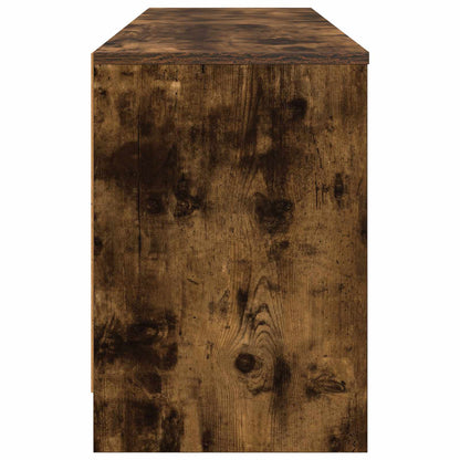 vidaXL Bed Cabinet 2 pcs Smoked Oak 66 x 33 x 48 cm Engineered Wood