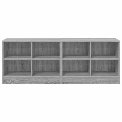 vidaXL Bed Cabinet 2 pcs Grey Sonoma 66 x 33 x 48 cm Engineered Wood
