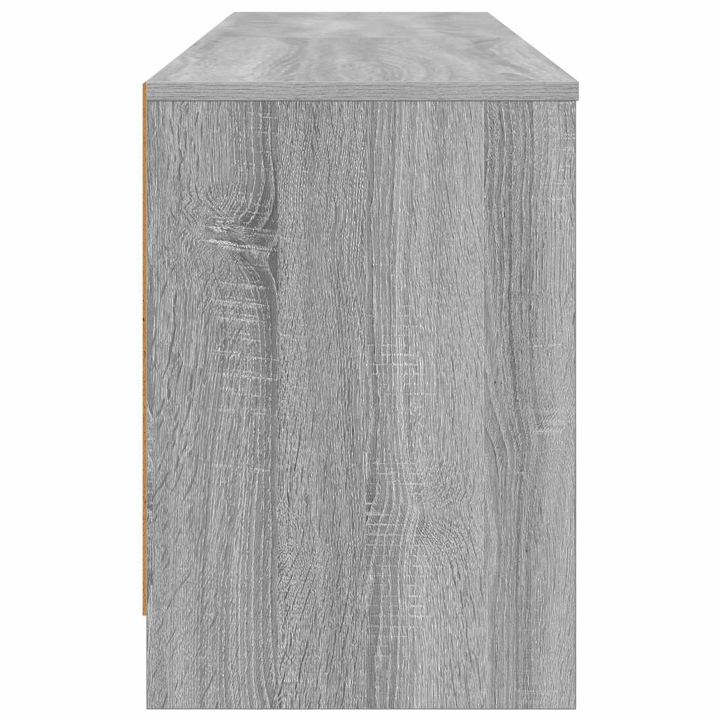 vidaXL Bed Cabinet 2 pcs Grey Sonoma 66 x 33 x 48 cm Engineered Wood