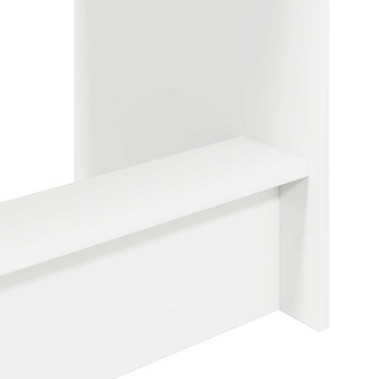 vidaXL Bed Desk White Engineered Wood 100 x 45 x 75 cm