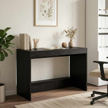 vidaXL Bed Desk Black Oak Engineered Wood 100 x 45 x 75 cm