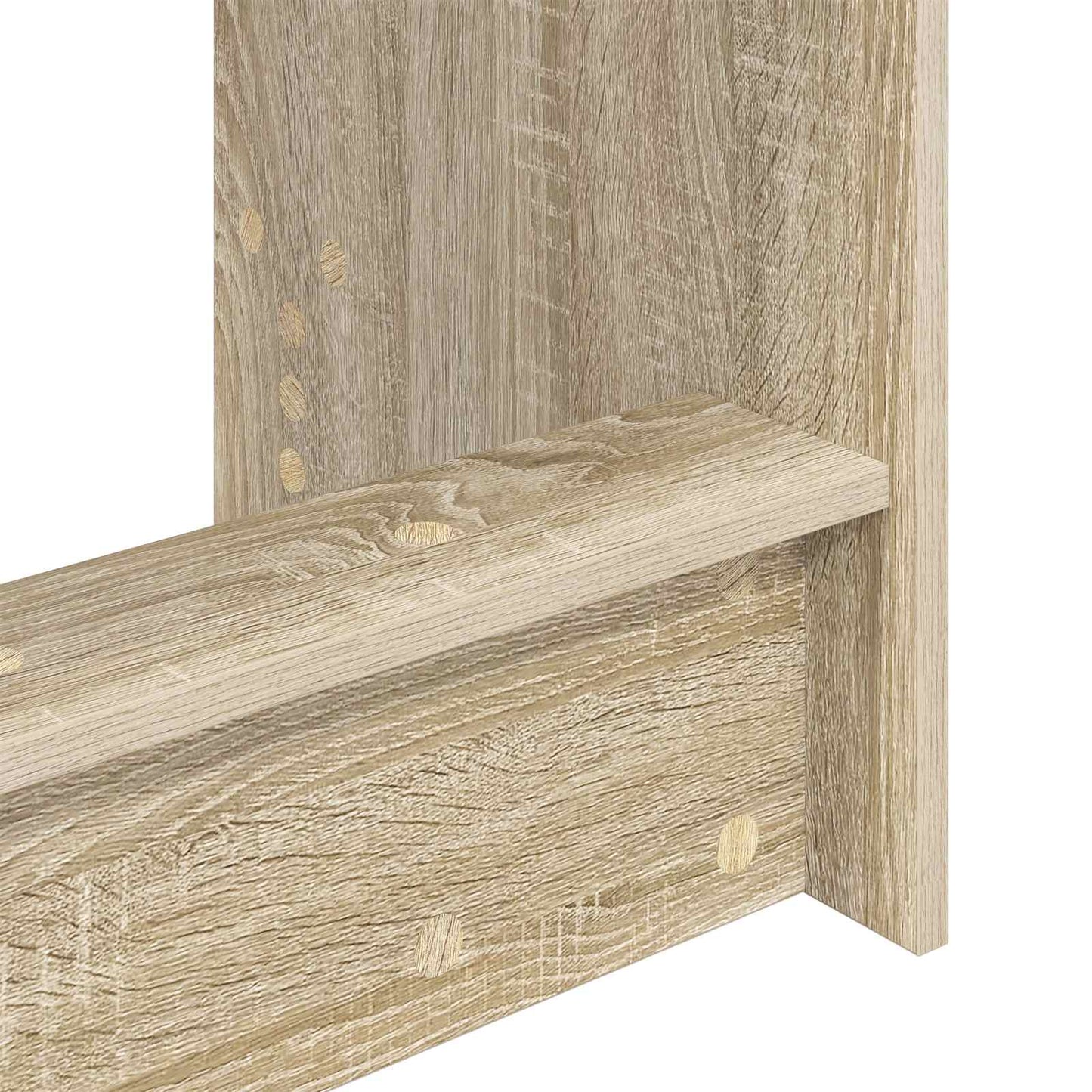vidaXL Bed Desk Sonoma Oak Engineered Wood 100 x 45 x 75 cm