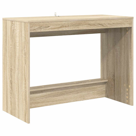 vidaXL Bed Desk Sonoma Oak Engineered Wood 100 x 45 x 75 cm