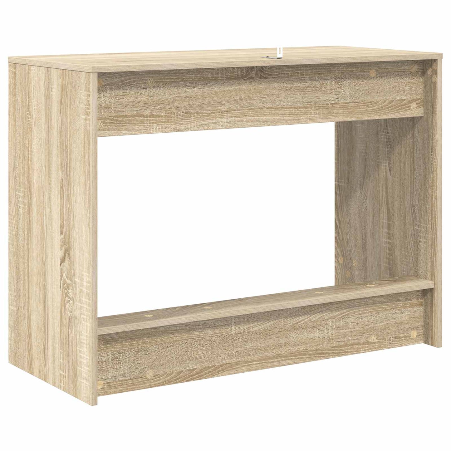 vidaXL Bed Desk Sonoma Oak Engineered Wood 100 x 45 x 75 cm