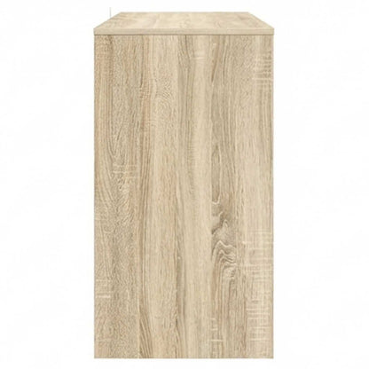 vidaXL Bed Desk Sonoma Oak Engineered Wood 100 x 45 x 75 cm