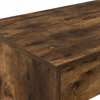 vidaXL Bed Desk Smoked Oak Engineered Wood 100 x 45 x 75 cm