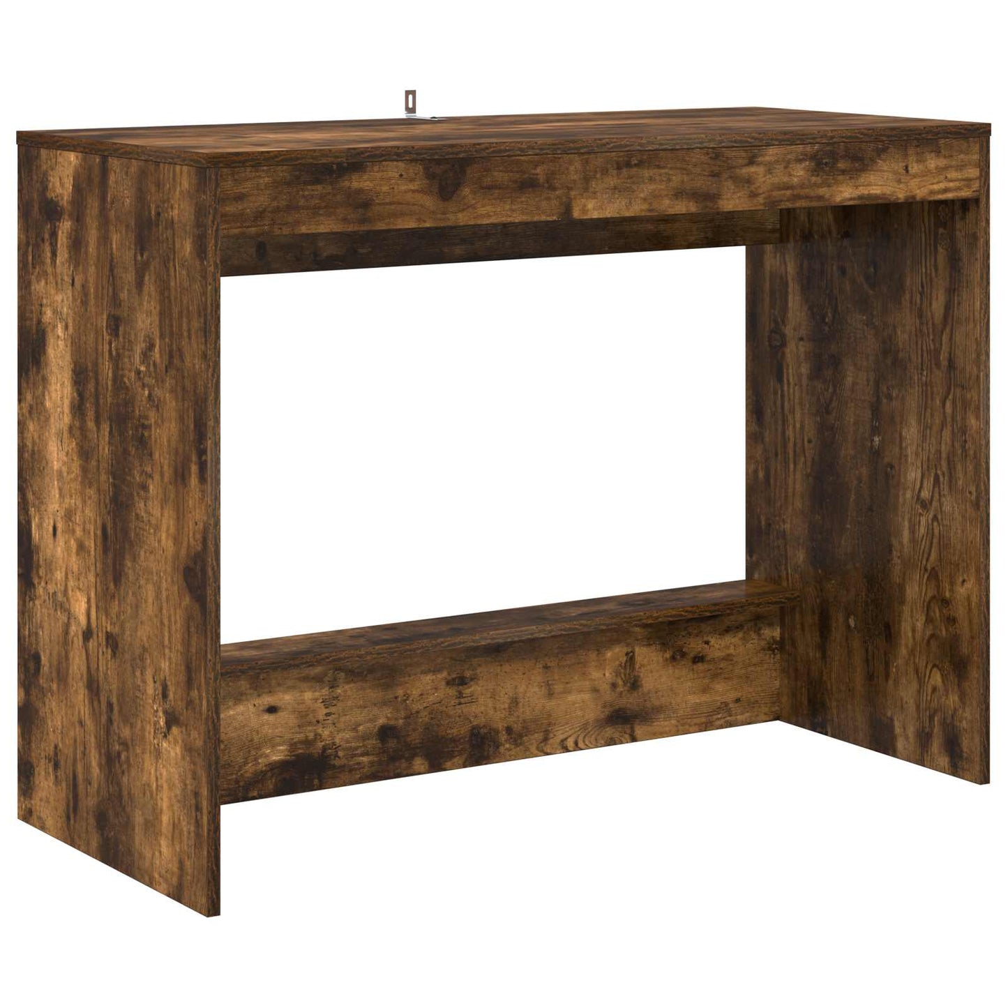 vidaXL Bed Desk Smoked Oak Engineered Wood 100 x 45 x 75 cm