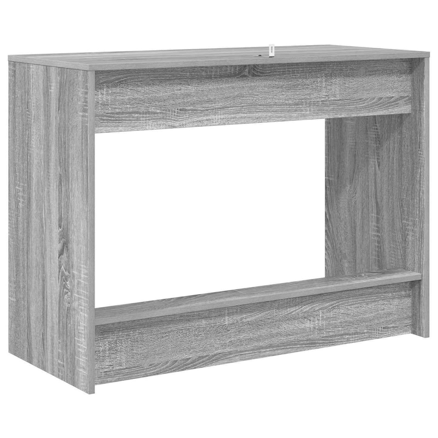 vidaXL Bed Desk Grey Sonoma Engineered Wood 100 x 45 x 75 cm