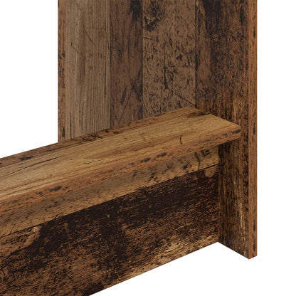 vidaXL Bed Desk Old Wood Engineered Wood 100 x 45 x 75 cm