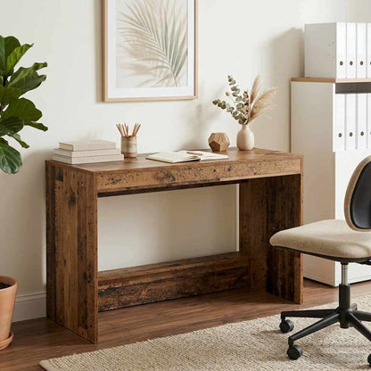 vidaXL Bed Desk Old Wood Engineered Wood 100 x 45 x 75 cm