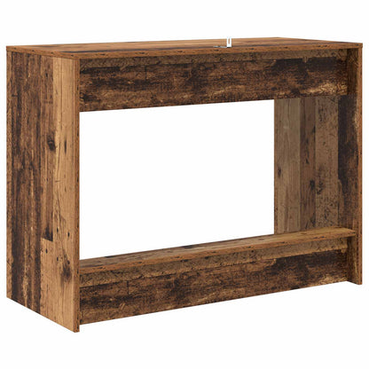 vidaXL Bed Desk Old Wood Engineered Wood 100 x 45 x 75 cm