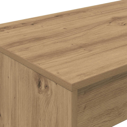 vidaXL Bed Desk Artisan Oak Engineered Wood 100 x 45 x 75 cm