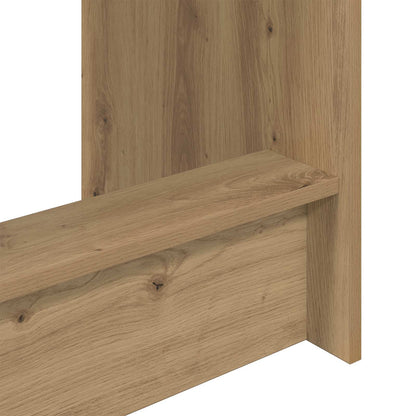 vidaXL Bed Desk Artisan Oak Engineered Wood 100 x 45 x 75 cm