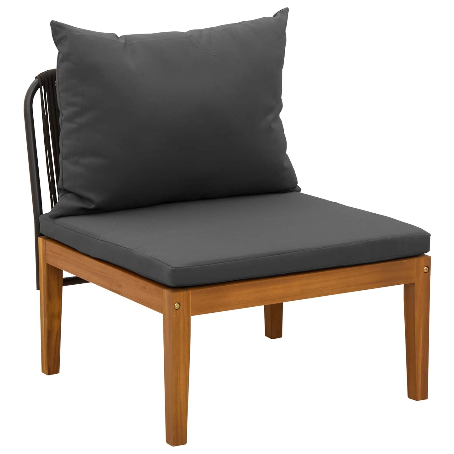 vidaXL 3 pcs Lounge Set Solid Acacia Wood Natural