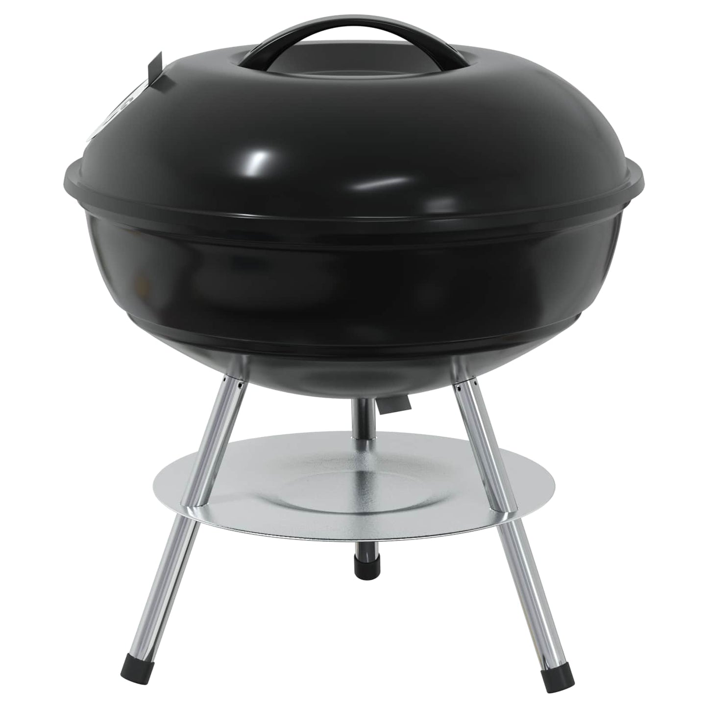 vidaXL Charcoal Grill Black 36.5 x 36.5 x 40 cm